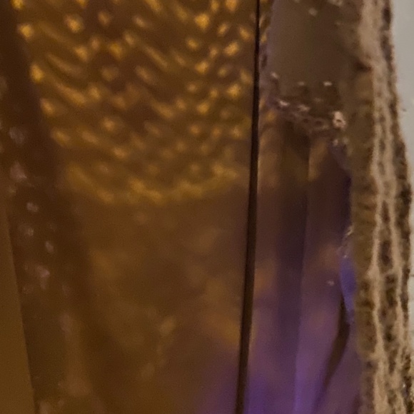 Vintage Crocheted  Brown Women’s Boho Skirt Size XL - Picture 8 of 11